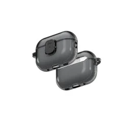 Uniq glase pro airpods pro 3rd gen lock case - Glossy smoke